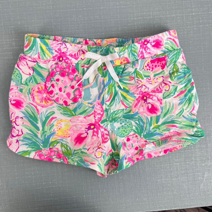 Lilly Pulitzer Girls Midea Shorts Resort White Pear Necessities M 6-7