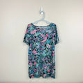 Lilly Pulitzer Girls Mini Marlow Dress Onyx Lets Get Wild M 6-7