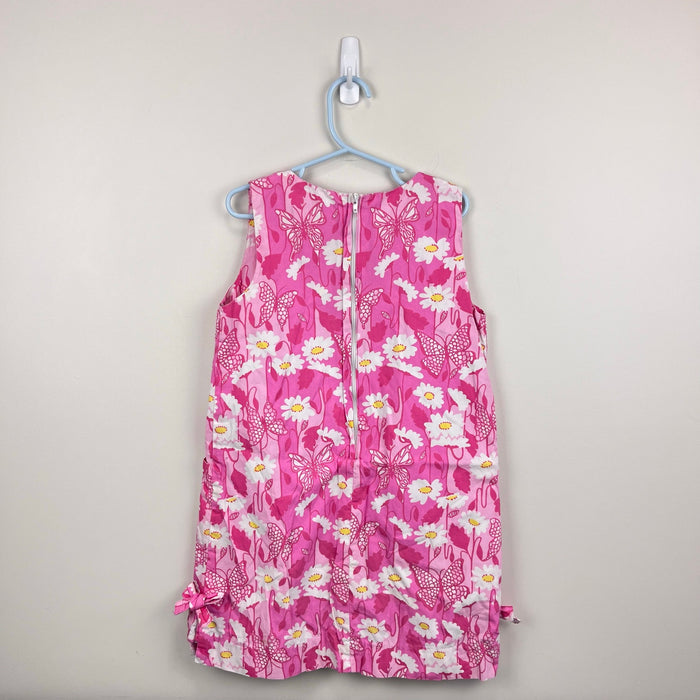 Lilly Pulitzer Girls Pink Daisies Shift Dress 7