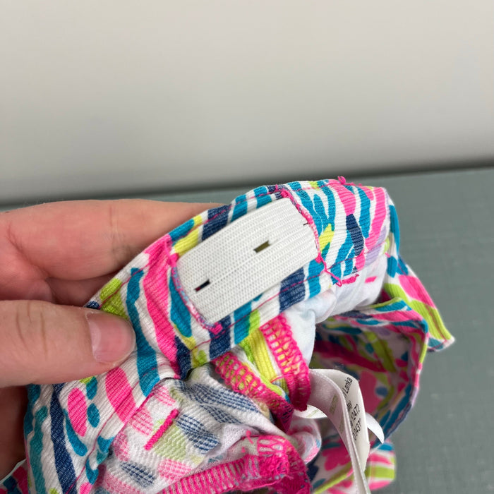 Lilly Pulitzer Girls Pink Palm Reader Shorts 7