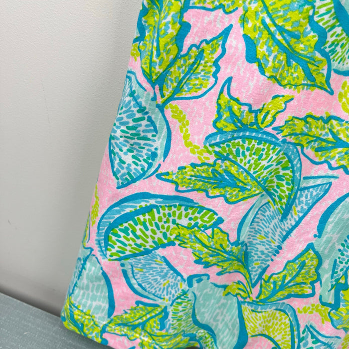 Lilly Pulitzer Girls Urchin Pink Vitamin Sea Harper Shift Dress L 8-10