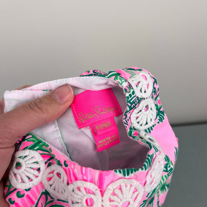 Lilly Pulitzer Infant Shift Dress Mandevilla Baby Always Worth It 6-12 Months