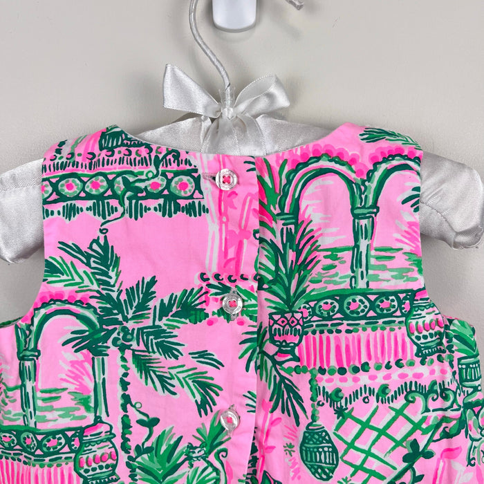 Lilly Pulitzer Infant Shift Dress Mandevilla Baby Always Worth It 6-12 Months