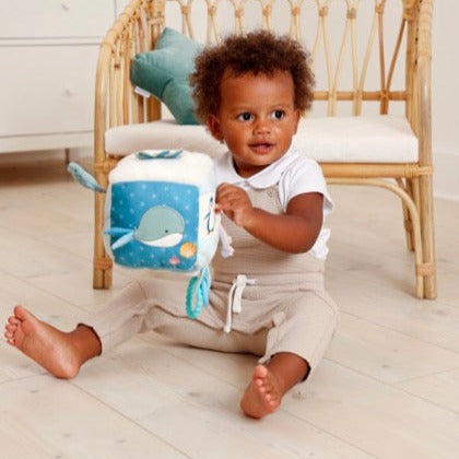 Little Big Friends Soft Activity Cube | Ocean