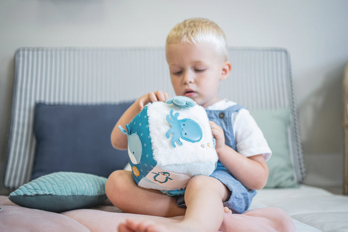 Little Big Friends Soft Activity Cube | Ocean