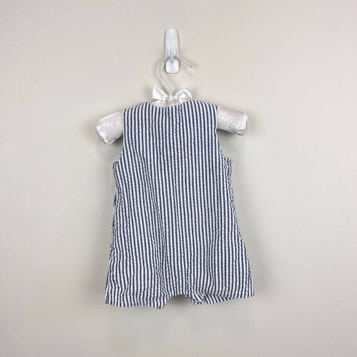 Little Me Baby Boys Anchor Seersucker Sunsuit 3 Months