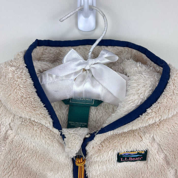 L.L. Bean Infants' and Toddlers' Hi-Pile Fleece Jacket Natural 12-18 Months