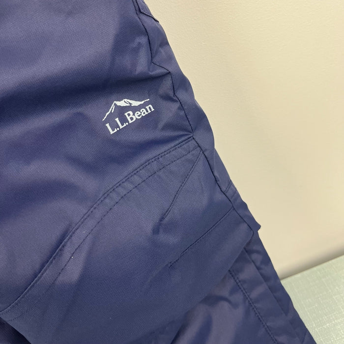 L.L. Bean Kids Navy Blue Cold Buster Snow Bib Overalls 2T