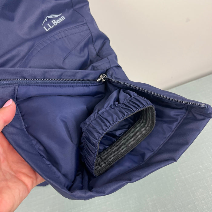 L.L. Bean Kids Navy Blue Cold Buster Snow Bib Overalls 2T