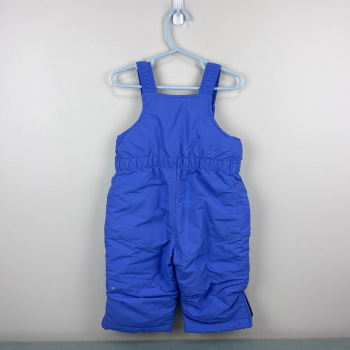 L.L. Bean Kids Purple Cold Buster Snow Bib Overalls 12-18 Months