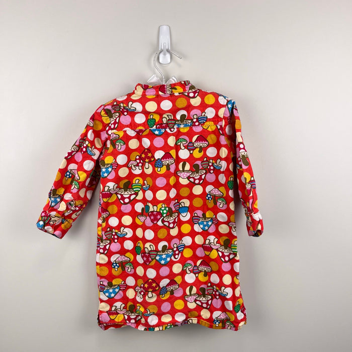 Lucky Wang NYC Polka Dot Mushroom Dress 3T