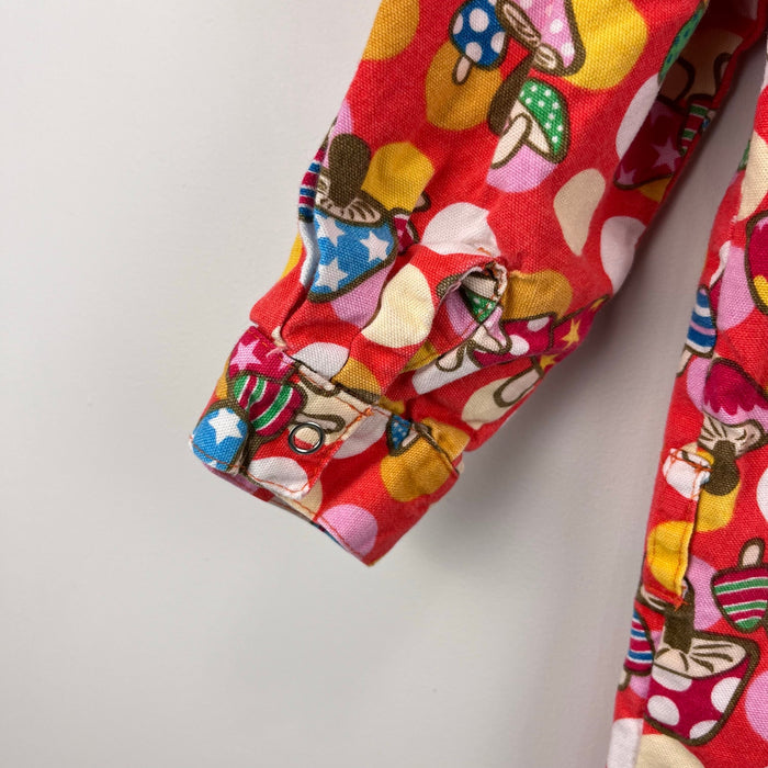 Lucky Wang NYC Polka Dot Mushroom Dress 3T