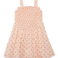 Mabel + Honey Tangerine Twirl Dress | Orange
