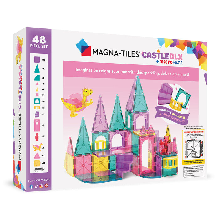 Magna-Tiles Castle Deluxe™ 48 Piece Set