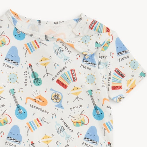 Magnetic Me Bach & Roll Modal Short Sleeve Pajama