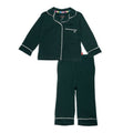 Magnetic Me Deep Emerald Pajama Set Piped