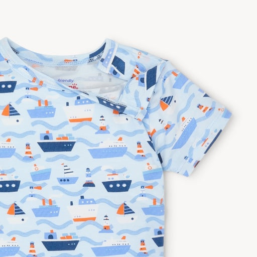Magnetic Me Forever And All-Waves Modal Magnetic No Drama Pajama Short Sleeve Short Set