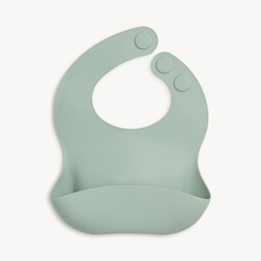 Magnetic Me Sage Silicone Bib