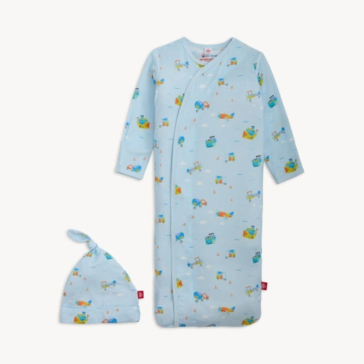 Magnetic Me You Haul Modal Magnetic Gown + Hat Set