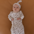 Makemake Organic Kimono Knotted Sleep Gown | Wildvine