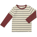 Me & Henry Cameron Mock Sleeve | Beige/Brown