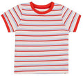Me & Henry Marine Tee | Red/Blue/Cream
