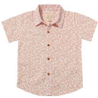 Me & Henry Newport Woven Shirt | Coral Floral