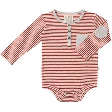 Me & Henry Stanton Henley Onesie