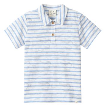 Me & Henry Starboard Printed Polo | Boats
