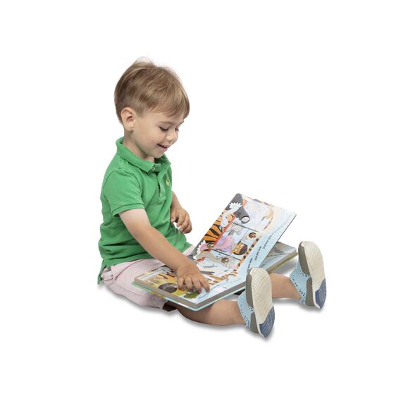 Melissa & Doug Poke-A-Dot Wheels on the Bus Wild Safari