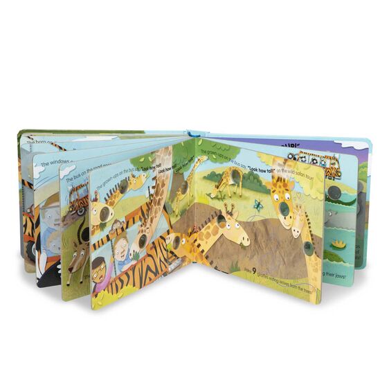 Melissa & Doug Poke-A-Dot Wheels on the Bus Wild Safari