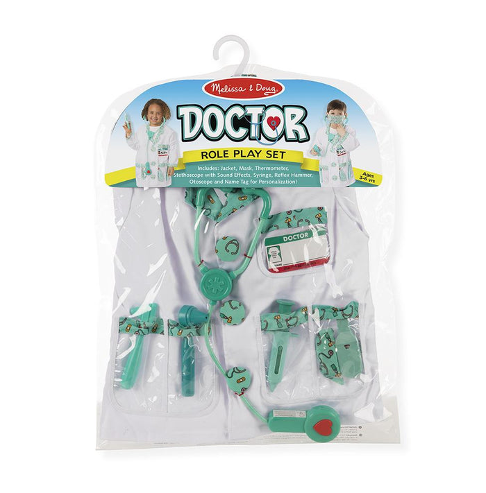 Melissa & Doug Role Play Costume Set Doctor