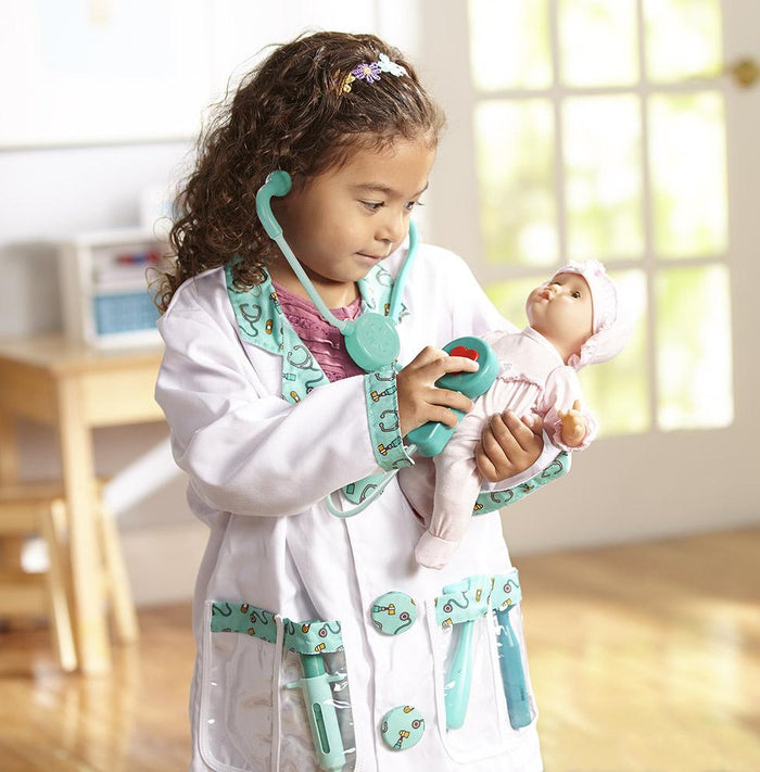 Melissa & Doug Role Play Costume Set Doctor