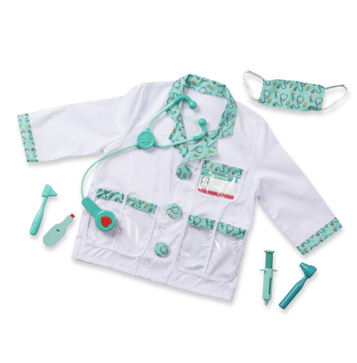 Melissa & Doug Role Play Costume Set Doctor