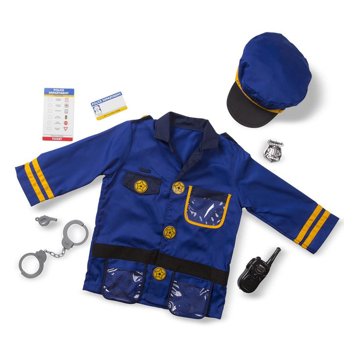 Melissa & Doug Role Play Costume Set Police Officer