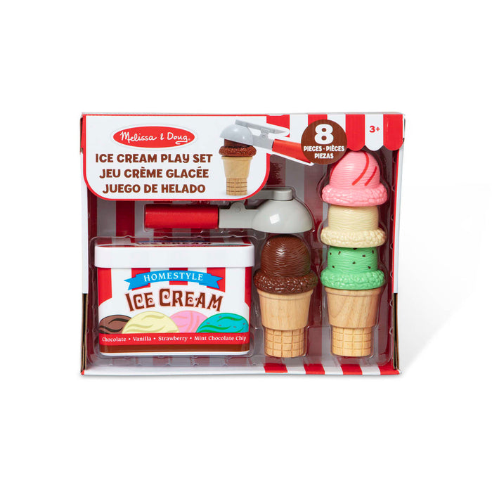 Melissa & Doug Scoop & Stack Ice Cream Set