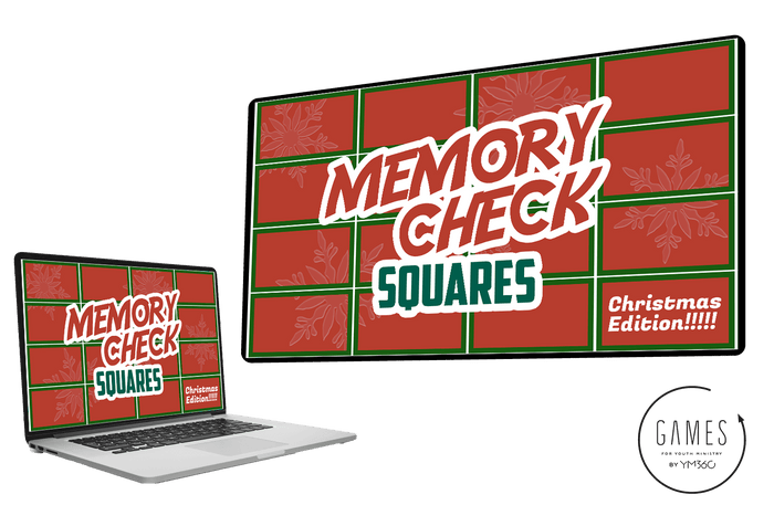 Memory Check Squares: Christmas Edition