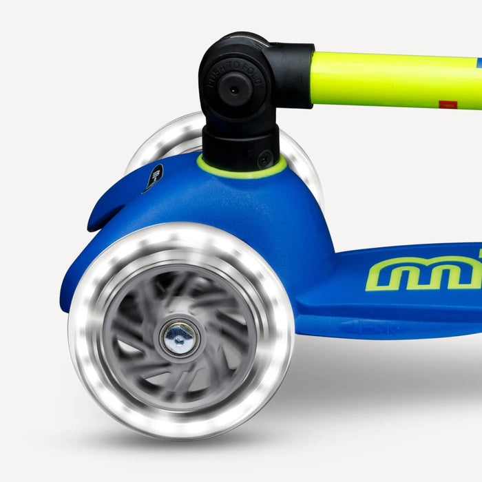 Micro Kickboard Mini Deluxe Foldable LED
