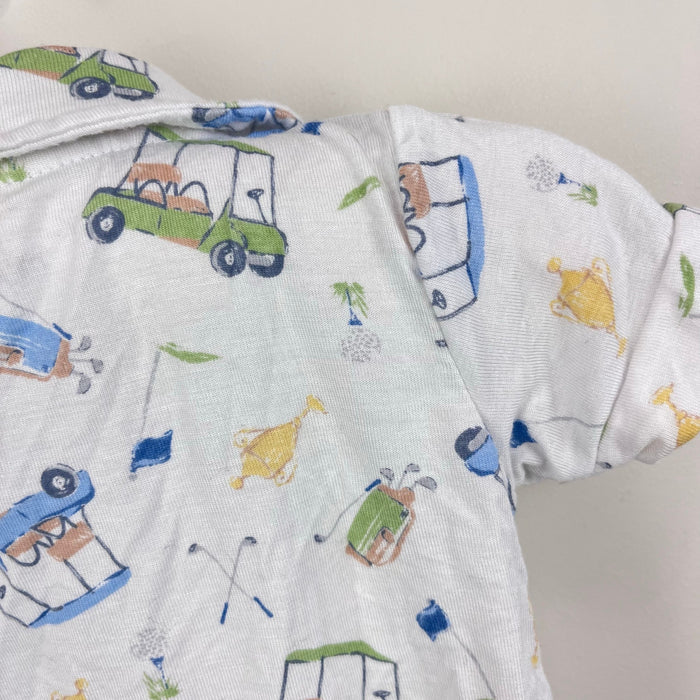 Milkberry Bamboo Golf Polo Bodysuit 6-9 Months