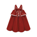 Milon Dress | Cranberry Red