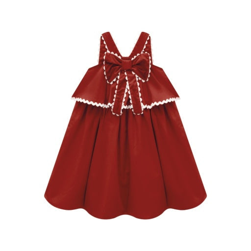 Milon Dress | Cranberry Red