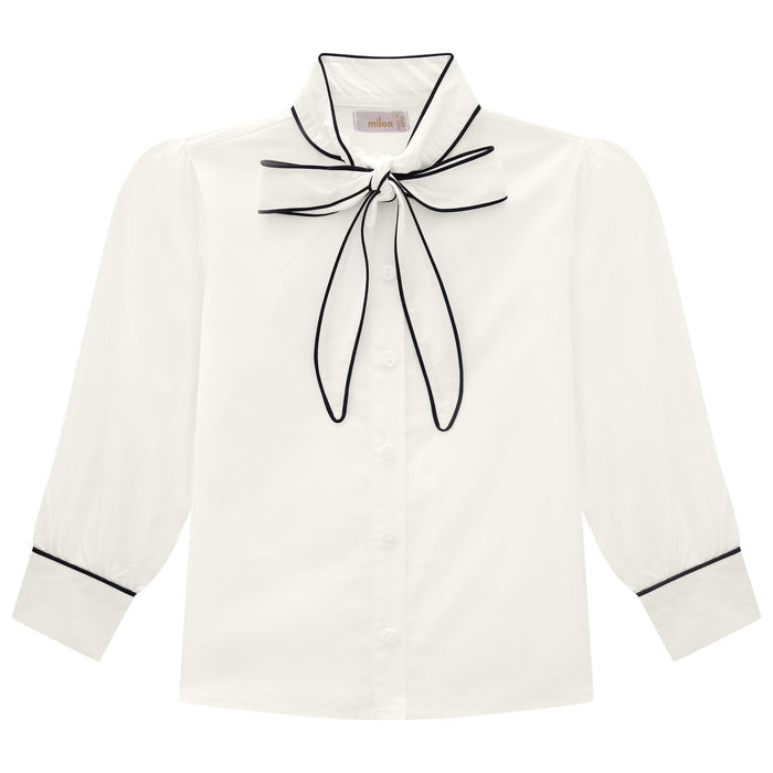 Milon Dress with Blouse | Off White