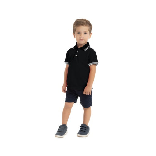Milon Polo Shirt | Black