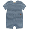 Milon Romper | Solemn Blue