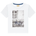 Milon T-Shirt | Graphic White