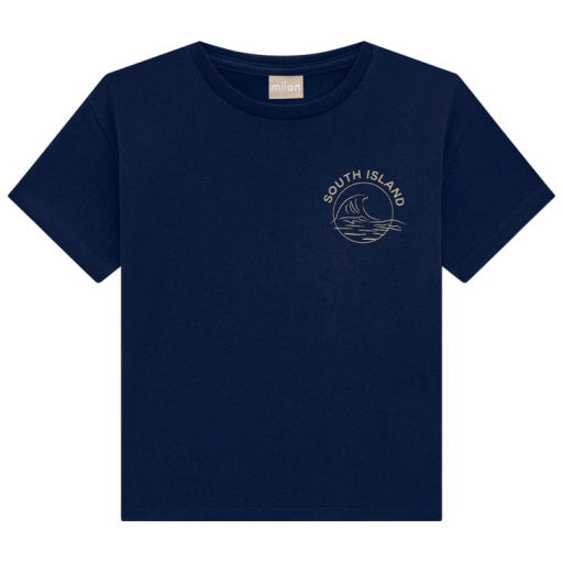 Milon T-Shirt | Navy Blue