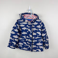 Mini Baby Boden Navy Blue Shark Jacket 3-4