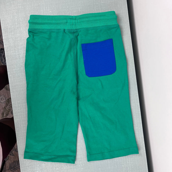 Mini Boden Baggies Shorts Green 7 NWT