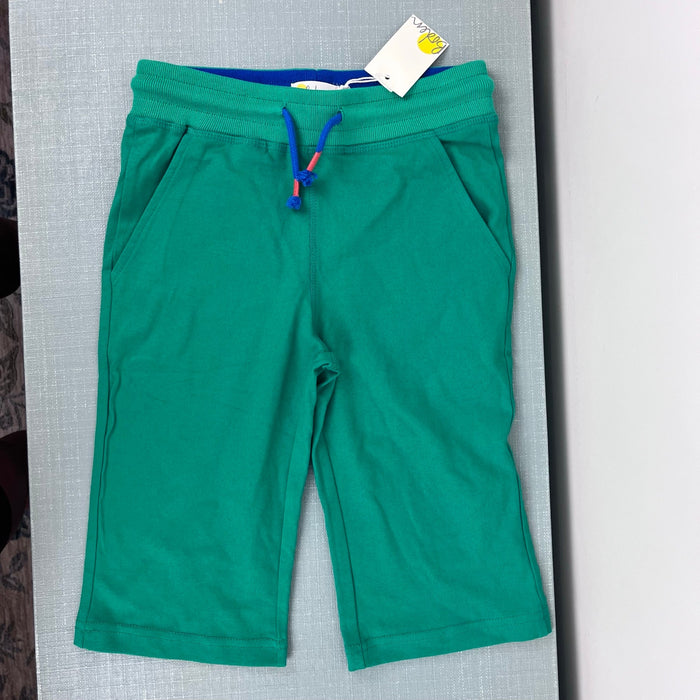 Mini Boden Baggies Shorts Green 7 NWT
