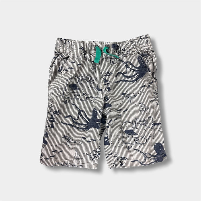 Mini Boden Lost Islands Crocodile Cove Drawstring Shorts 8